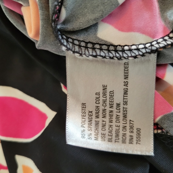 Worthington Colorful Sleeveless Career Top Size Medium - Picture 6 of 6